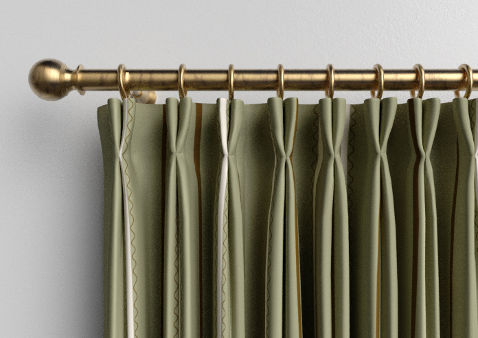 The British Stripe Co. Alfred, Derwent No.1 - Made to Measure Curtains - Image 10